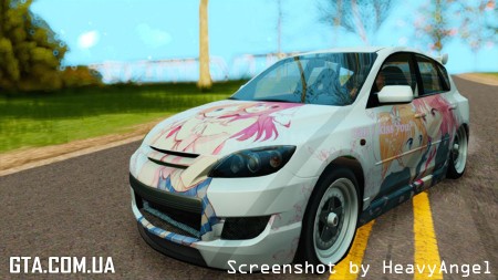 Mazda Speed 3 (Sakura Trick Itasha)